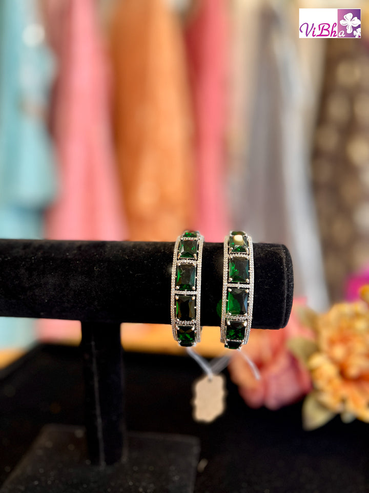 AD Emerald Bangles