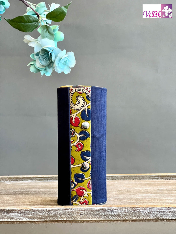 Cylindrical Shape Kalamkari Bangle Box