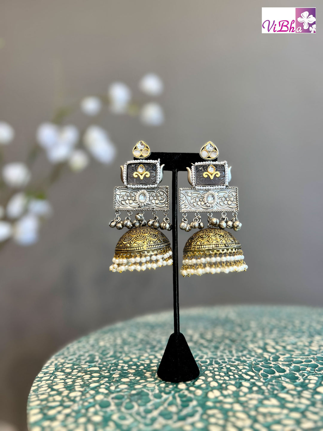 Amrapali Style Jhumkas