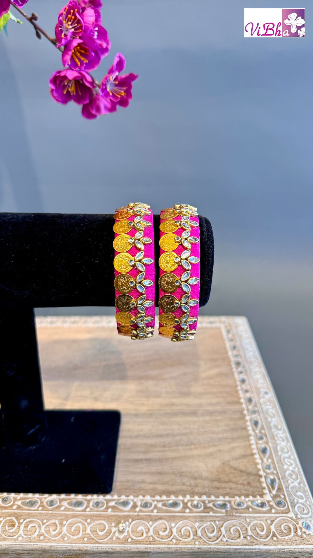 Kasu Kada Bangle Pair