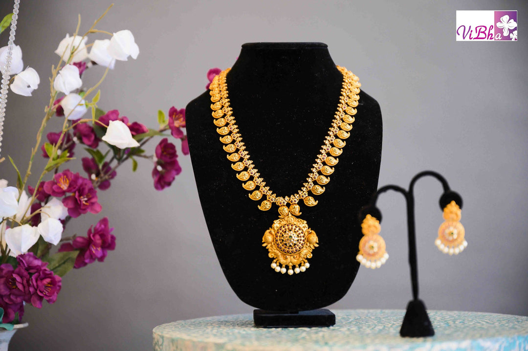 Accessories & Jewelry - Mango Paisley Long Necklace Set