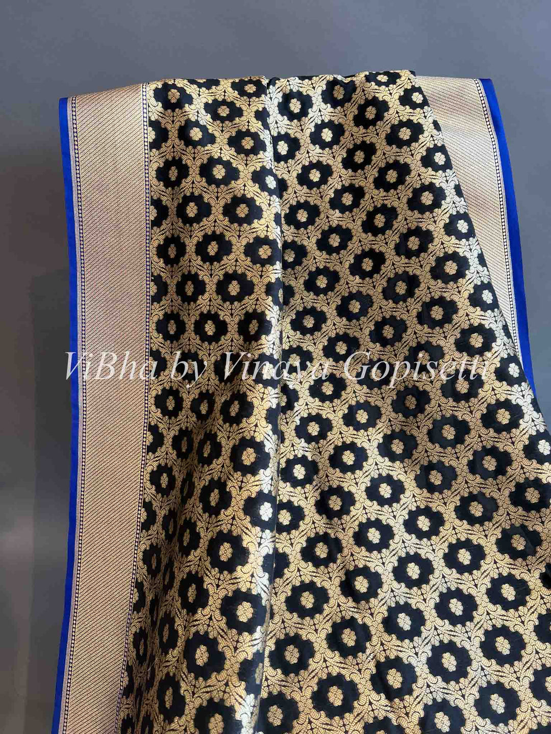 Dupatta - Black Benares Dupatta