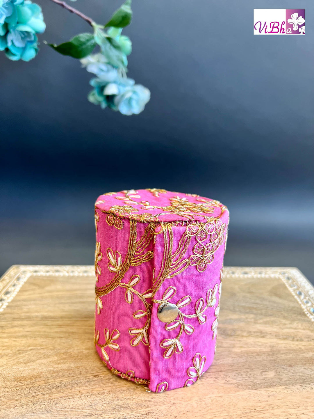 Vibha Accessories - Cylindrical Shaped Bangle Box