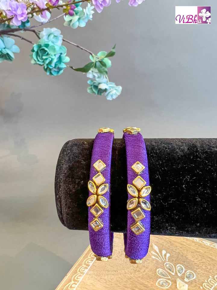 Vibha Accessories - Silk Thread Bangles