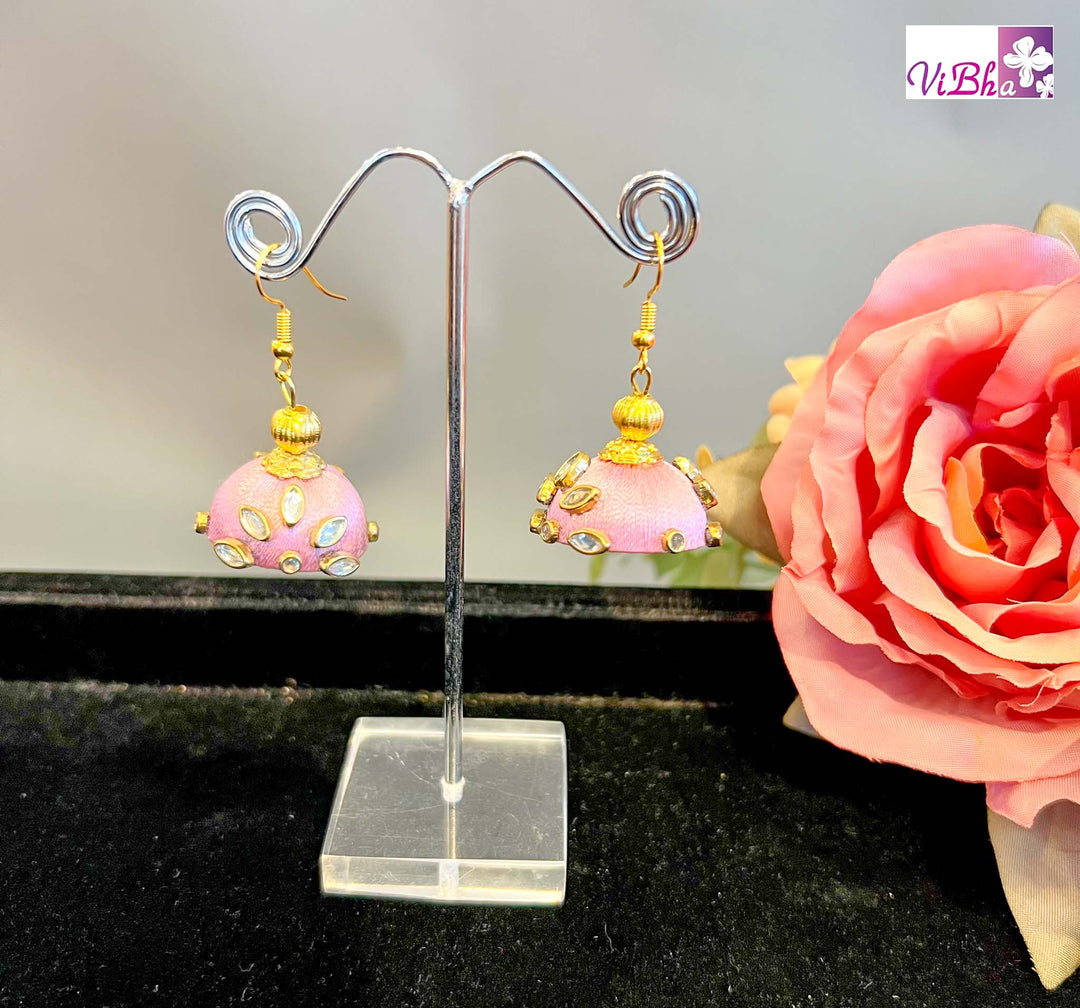 Vibha Accessories - Silk Thread Earrings