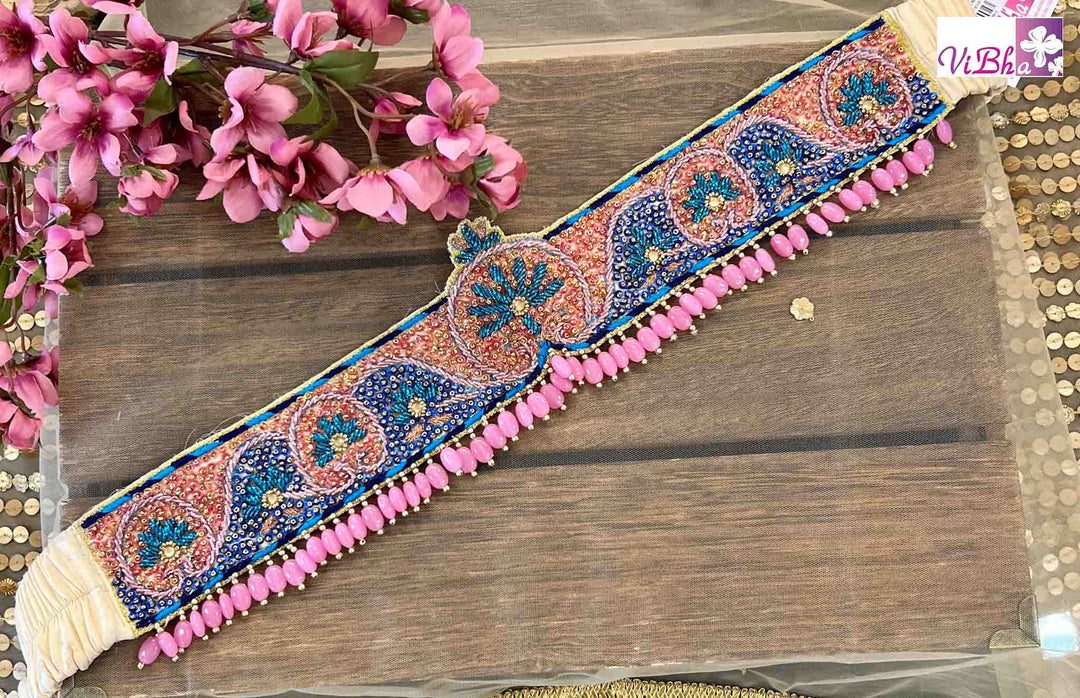 Waist Belt - Gold Embroidered Waist Belt